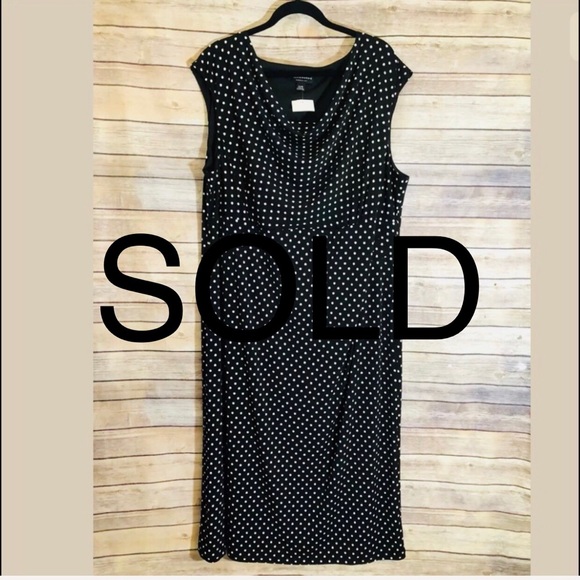 Connected Apparel Dresses & Skirts - 🚫SOLD🚫Black & White Polka Dots Maxi Dress🌺HP🌺